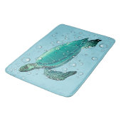 Tapis De Bain Matt de bain de tortue de mer (Angle)