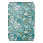 Tapis De Bain Matt de bain en pierres turquoise (devant Vertical)
