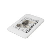 Tapis De Bain Matt de bain Keeshond Traits (Angle)