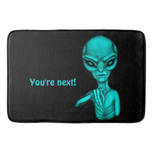 Tapis De Bain Mauvais Alien, Tu es le prochain !