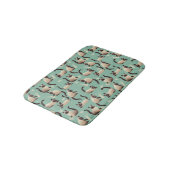 Tapis De Bain Mauvais chats siamois frapper des trucs (Angle)