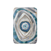 Tapis De Bain Mauvais oeil Textiles et or (Devant (Vertical))