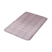 Tapis De Bain Mauve rose et violet Lilac Plaid (Angle)