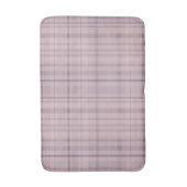Tapis De Bain Mauve rose et violet Lilac Plaid (Devant (Vertical))