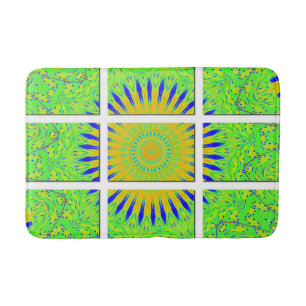 Tapis De Bain Maya ethnie motif Bath Mats