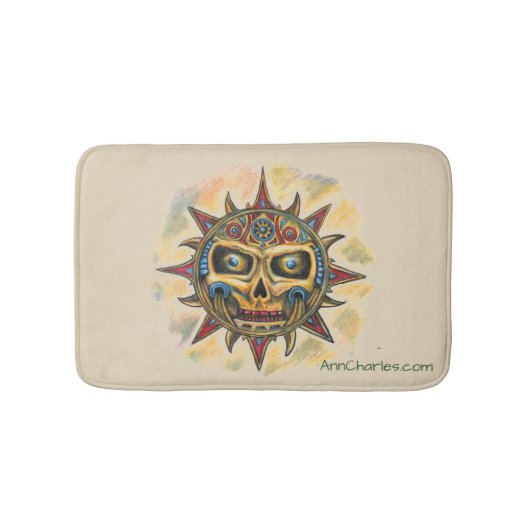 Tapis De Bain Maya Sun Bath Mat par Ann Charles (Devant)