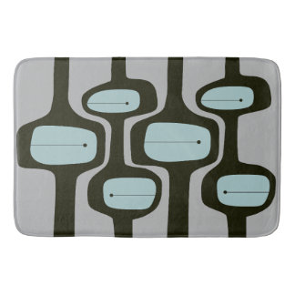 Tapis De Bain MCM Bath Mat - bleu Vintage et gris