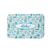Tapis De Bain MCM Hawaiian Village - Blue (Devant)