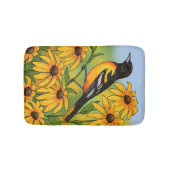Tapis De Bain MD State Bird Oriole & Black eyed Susan Flower (Devant)