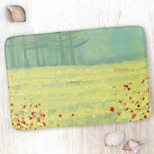 Tapis De Bain Meadow Landscape
