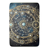 Tapis De Bain Mécanisme céleste Art cosmique (devant Vertical)