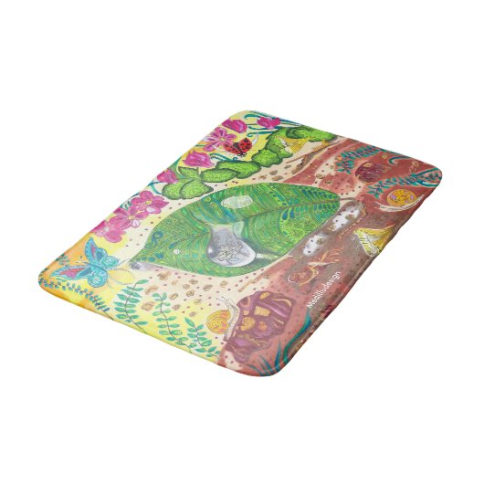Tapis De Bain Medilludesign - Interbeing (Angle)