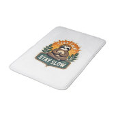 Tapis De Bain Meditating Sloth Vintage Relaxed Mind T-Shirt 2 (Angle)