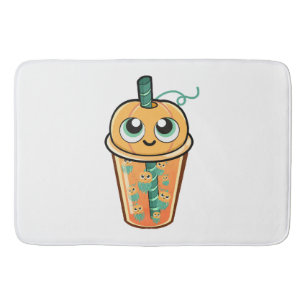 Tapis De Bain Méduse de boba de citrouille