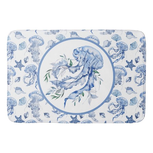 Tapis De Bain Méduses Sur La Rive (Devant)