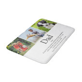 Tapis De Bain Meilleur Père du monde jamais Père Définition Fun  (Angle)