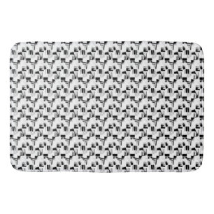 Tapis De Bain Meilleure langue Design Vingt-Six