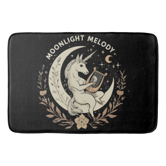 Tapis De Bain Mélodie Lune (Devant)