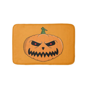 Tapis De Bain Menacer Jack O'Lantern Halloween