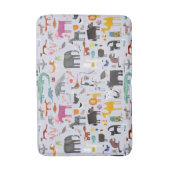 Tapis De Bain Ménagerie animale (Devant (Vertical))