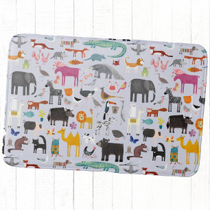 Tapis De Bain Ménagerie animale