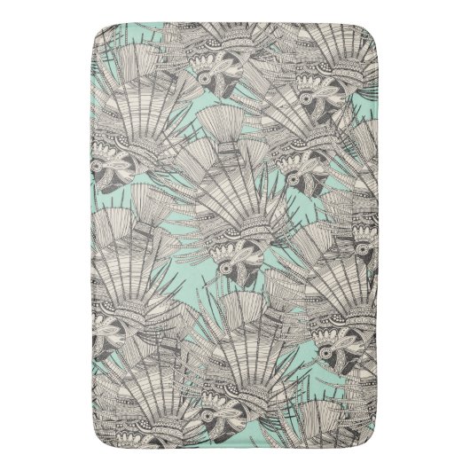 Tapis De Bain menthe (devant Vertical)