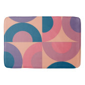 Tapis De Bain Mer De Corail Moderne Du Milieu Du Siècle (Devant)