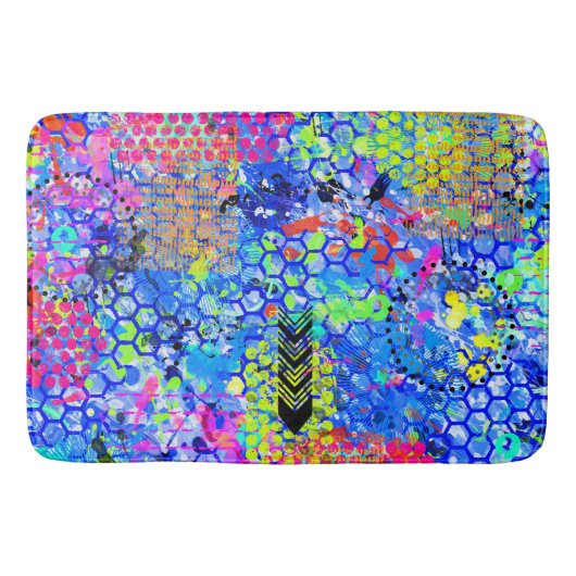 Tapis De Bain Mer Graffiti (Devant)