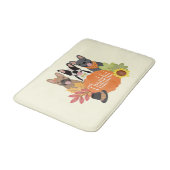 Tapis De Bain Merci Bulldogs français Thanksgiving (Angle)
