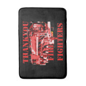 Tapis De Bain Merci Fire Fighters Fire Engine, (Devant (Vertical))