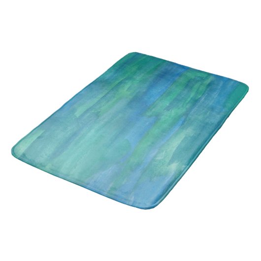 Tapis De Bain Mère Terre Abstraite (Angle)
