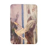 Tapis De Bain “Mermaid” Fairy Art by Alice B Woodward (Devant (Vertical))