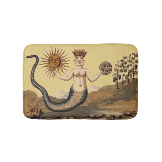 Tapis De Bain Mermaid / Merman King (Devant)