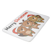 Tapis De Bain Merry Christmas (Angle)