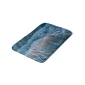 Tapis De Bain Merveilleuses Vagues Bleues (Angle)