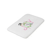 Tapis De Bain Mésange mignonne "Joie" (Angle)