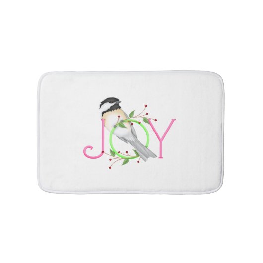 Tapis De Bain Mésange mignonne "Joie" (Devant)