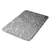 Tapis De Bain Métal argenté endommagé (Angle)