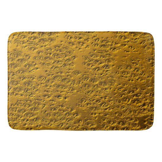 Tapis De Bain Métal d'or endommagé (Devant)