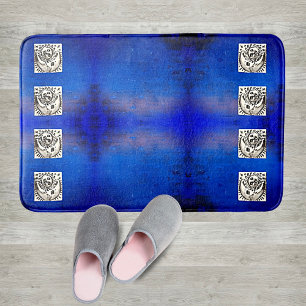 Tapis De Bain Mexique Vintage Silver Milagro Sun Moon