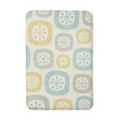 Tapis De Bain Mi-siècle moderne âge atomique Motif Abstrait (Devant (Vertical))