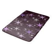 Tapis De Bain Mi-siècle moderne Star Sky Purple (Angle)