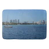 Tapis De Bain Miami Skyline (Devant)