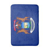 Tapis De Bain Michigan State Flag Design (Devant (Vertical))