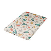 Tapis De Bain Mid Century Modern Starburst Pattern (Angle)