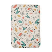 Tapis De Bain Mid Century Modern Starburst Pattern (Devant (Vertical))