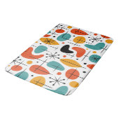 Tapis De Bain Mid Century Modern Starburst Pattern (Angle)