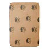 Tapis De Bain Mid Century Moderne Brown Cosy Coffee Cup (devant Vertical)