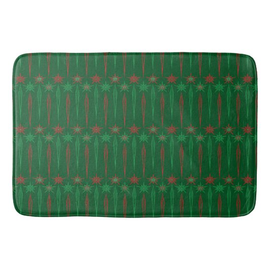 Tapis De Bain Mid Icicules Mod Green Bath Mat (Devant)