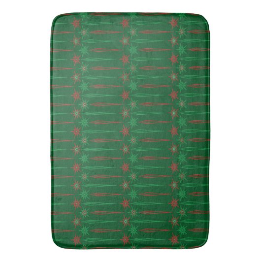 Tapis De Bain Mid Icicules Mod Green Bath Mat (devant Vertical)